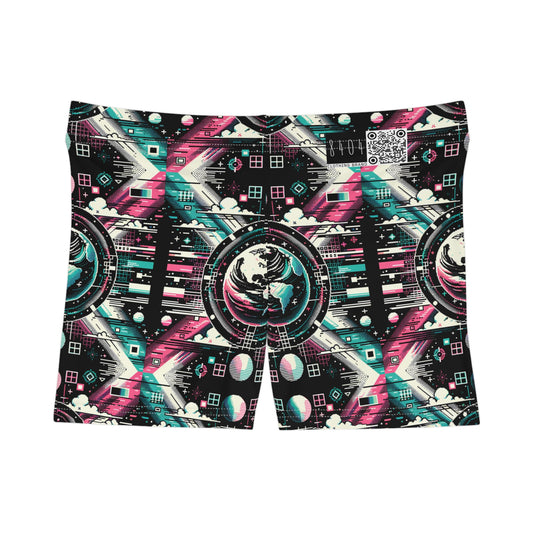 Digital Artistry Digital-native Streetwear Women's Shorts - 8404 Design-62