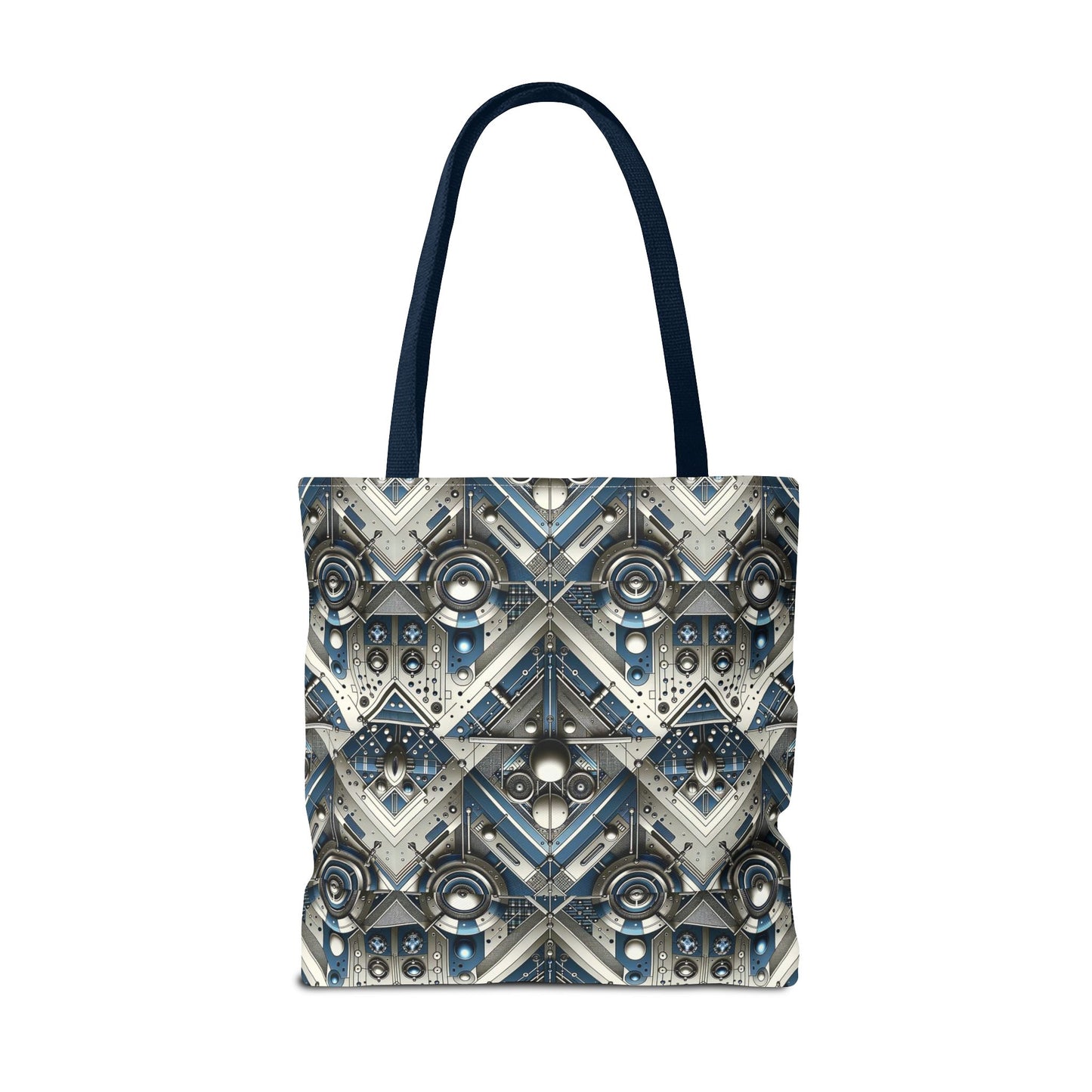 Tech Utility Fusion Tech-Forward Utility With a Futuristic Edge Tote Bag - 8404 Design-63