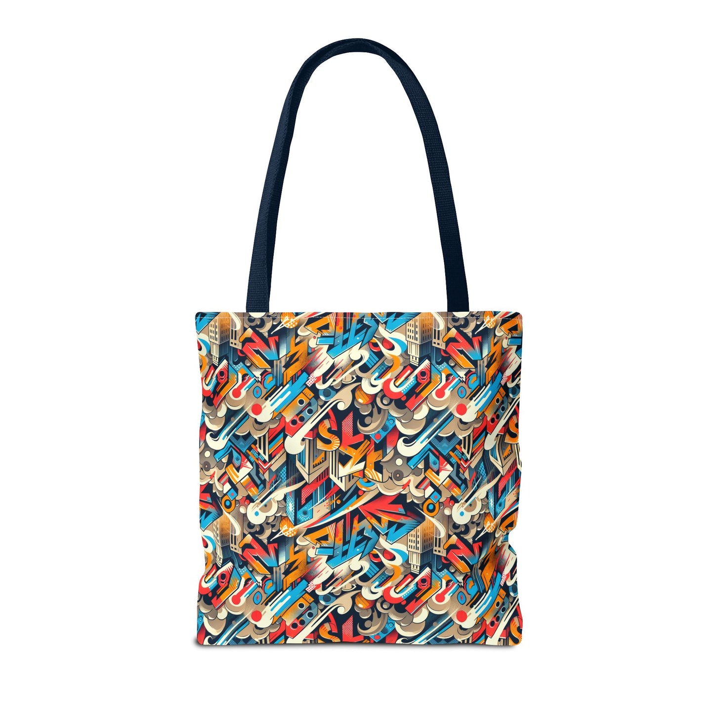 Neo-Traditional Street Art Modern Street Art Fusion Tote Bag - 8404 Design-44