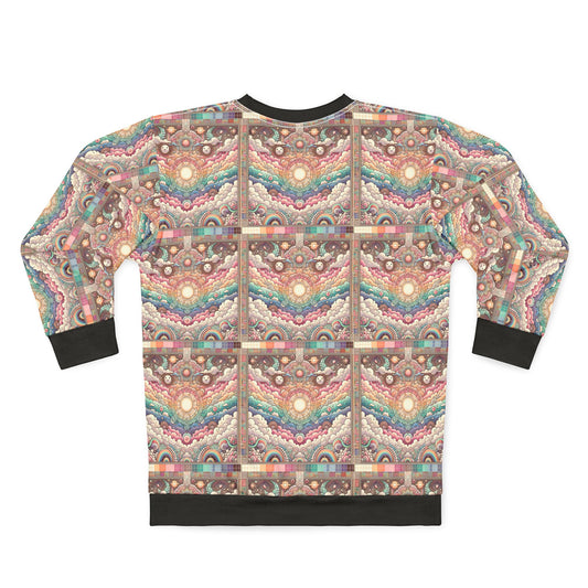 Digital Dreamland Whimsical and Nostalgic Streetwear With a Digital Twist Sweatshirt - 8404 Design-56