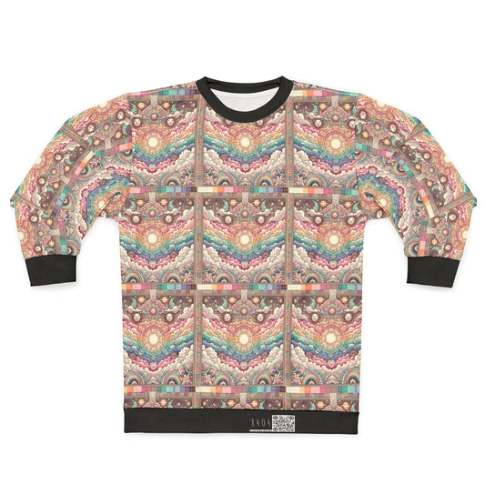 Digital Dreamland Whimsical and Nostalgic Streetwear With a Digital Twist Sweatshirt - 8404 Design-56
