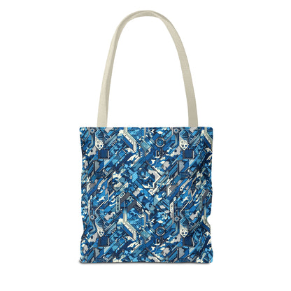 Tech Urban Camo Tech-Forward Streetwear With a Futuristic Military Edge Tote Bag - 8404 Design-39