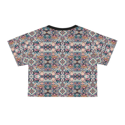 Digital Artisanal Fusion Digital Artisanal Crop Tee - 8404 Design-65