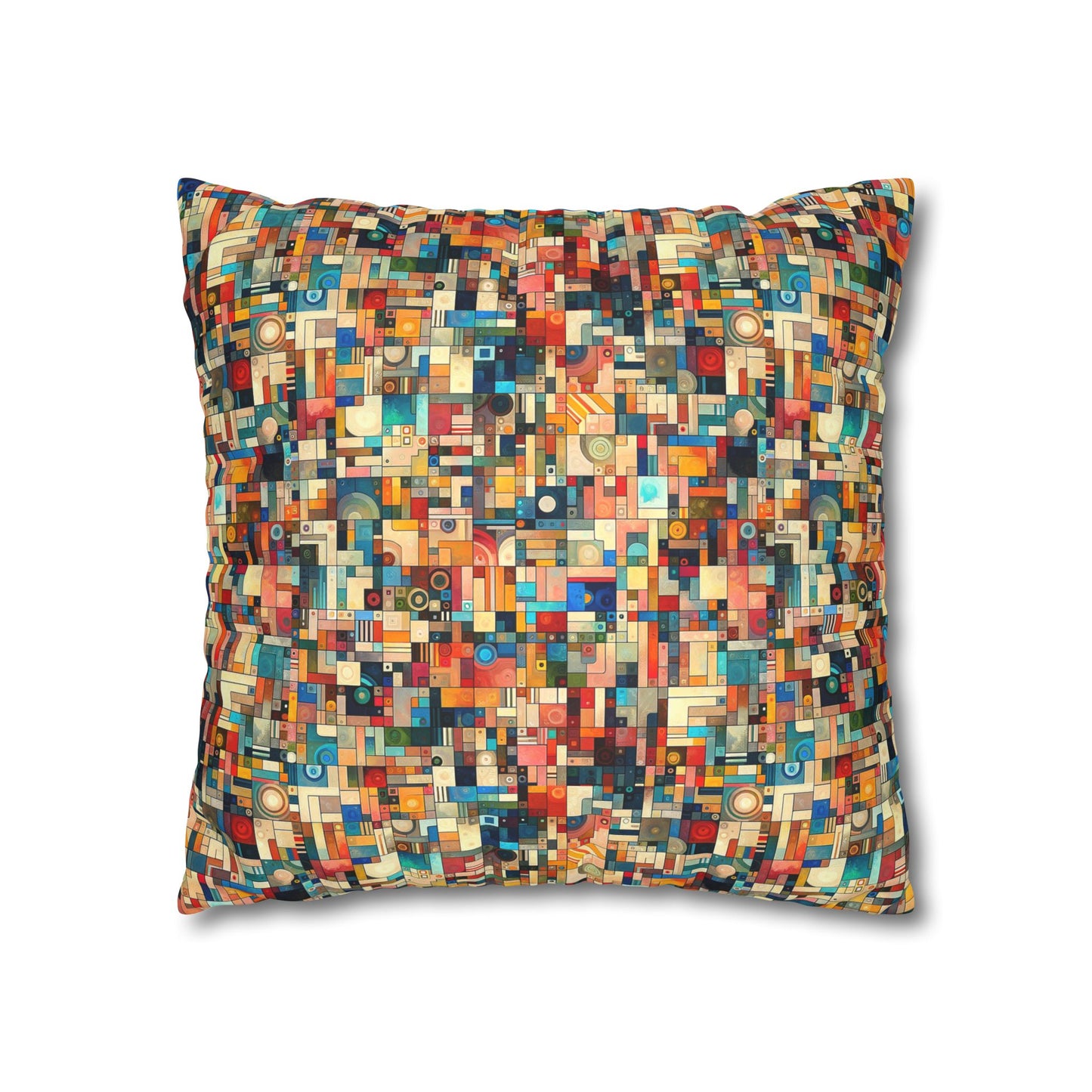 Digital Artistic Expression Artistic Streetwear Faux Suede Square Pillowcase - 8404 Design-46