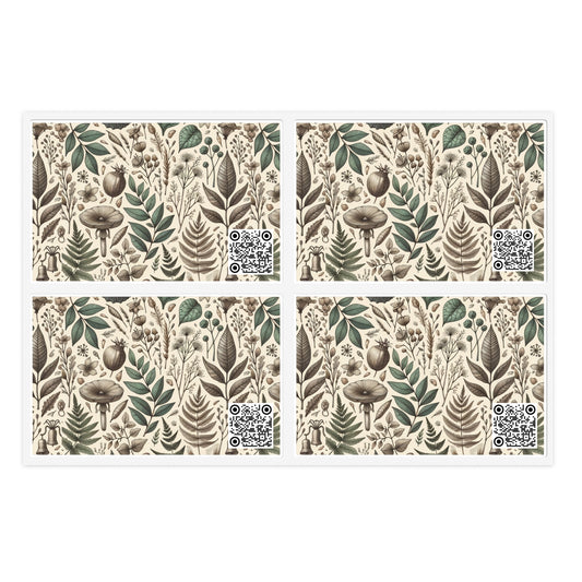 Sustainable Streetwear Modern Eco-Conscious Sticker Sheets - 8404 Design-57