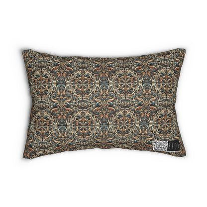 Urban Renaissance Historical Fusion With Street Edge Spun Polyester Lumbar Pillow - 8404 Design-59 S