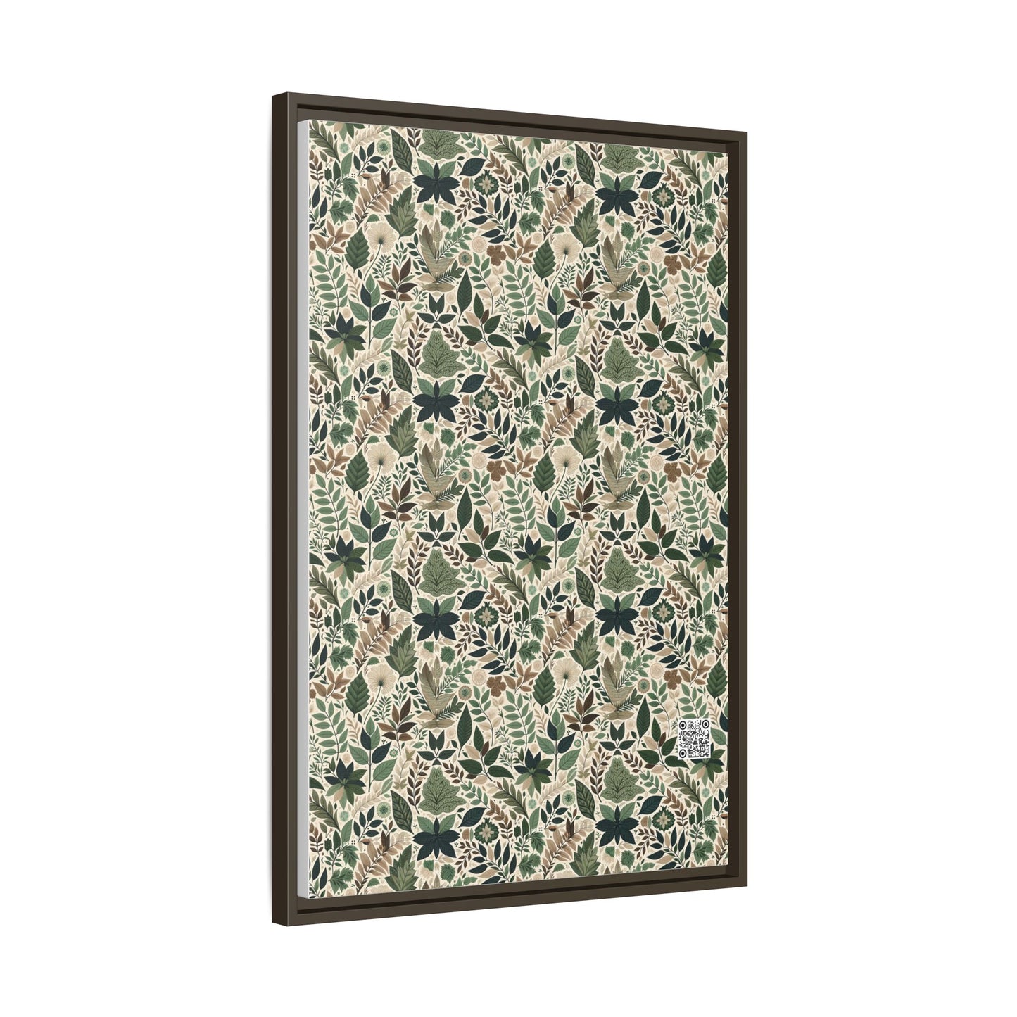 Streetwear Sustainability Environmentally Conscious Streetwear with a Natural Aesthetic Matte Canvas, Framed (multi-color) - 8404 Design-57 A