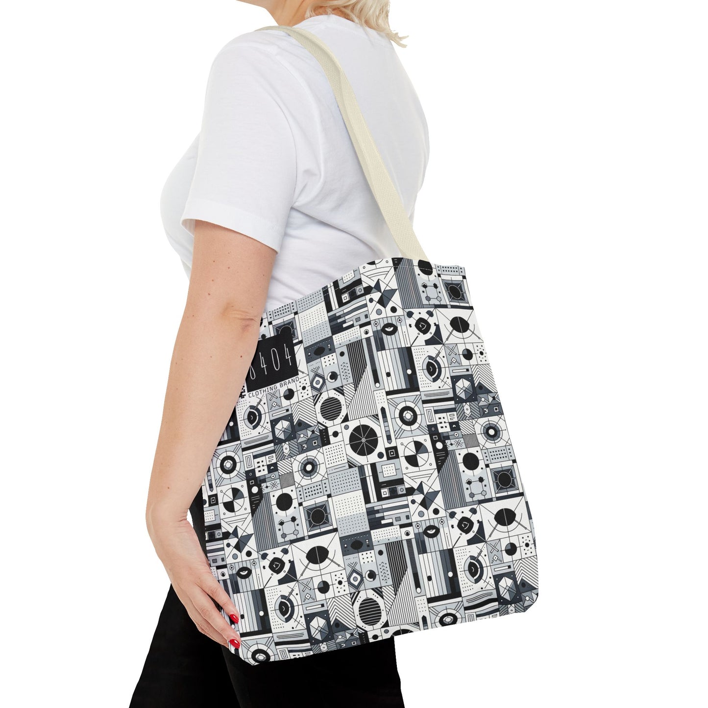 Digital Minimalism Minimalist Tech Tote Bag - 8404 Design-65