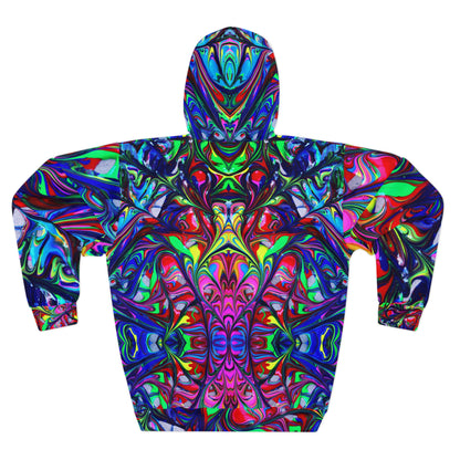 8404 Fashion Pullover Hoodie - "abstract Liquid" - Men - Women - Unisex - Xs/s/m/l/xl/2xl
