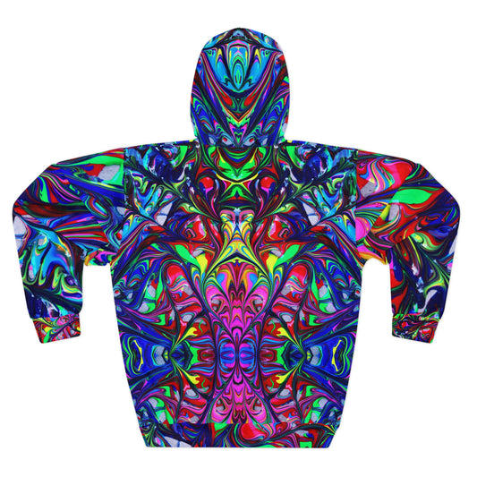 8404 Fashion Pullover Hoodie - "abstract Liquid" - Men - Women - Unisex - Xs/s/m/l/xl/2xl