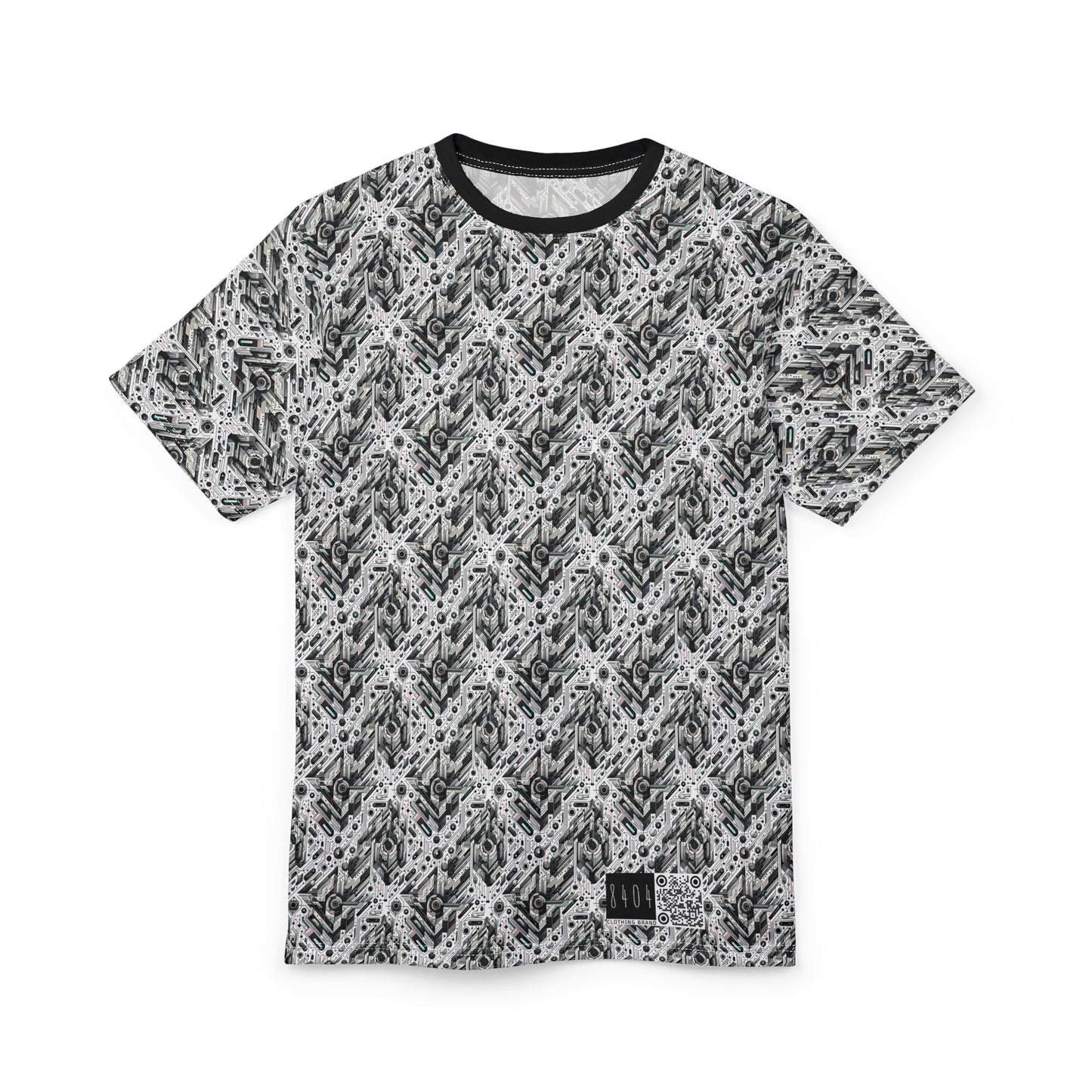 Tech-Infused Streetwear Tech-Forward Minimalism Unisex Cut & Sew Tee - 8404 Design-51