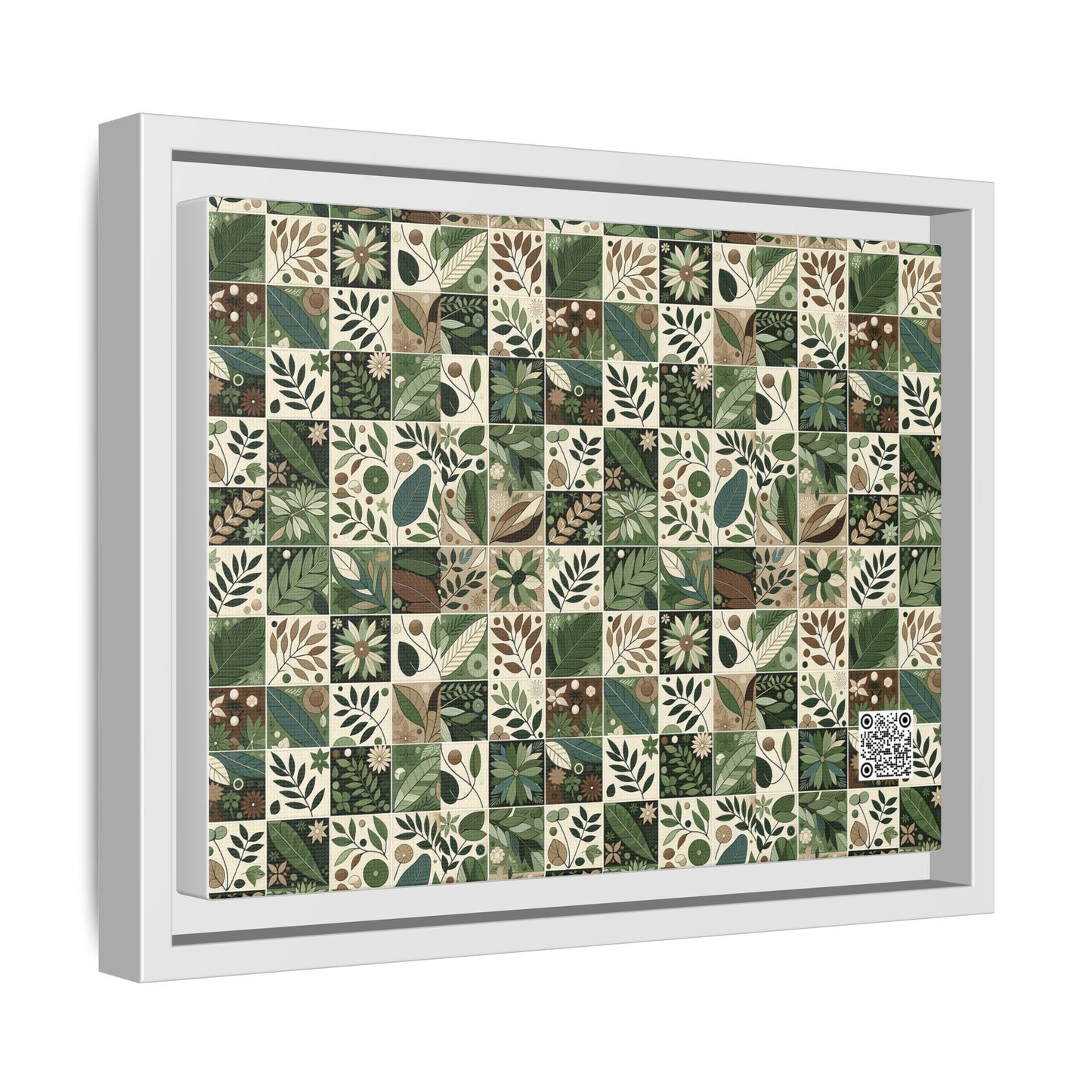 Streetwear Sustainability Environmentally Conscious Streetwear with a Natural Aesthetic Matte Canvas, Framed (multi-color) - 8404 Design-57 A