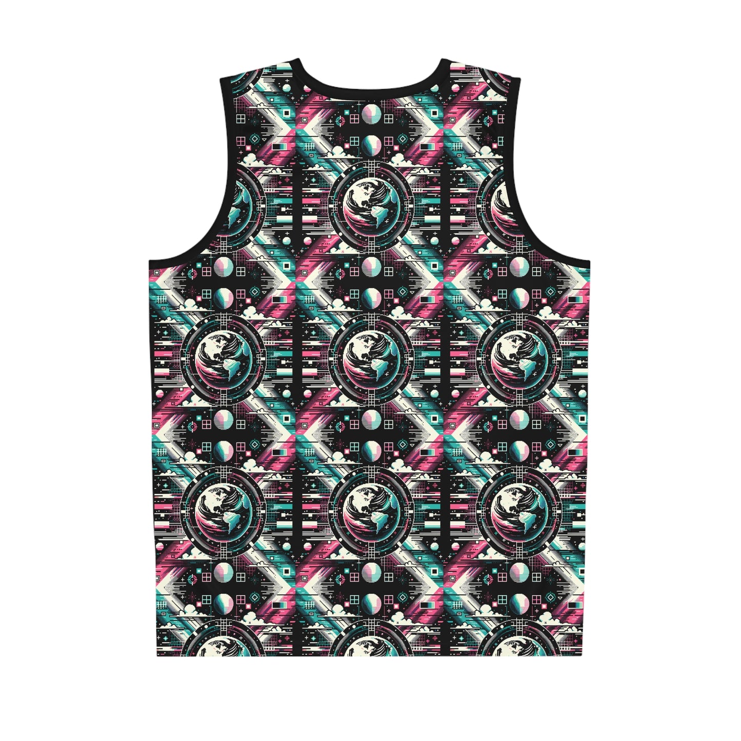 Digital Artistry Digital-native Streetwear Basketball Jersey - 8404 Design-62