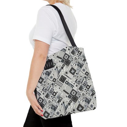 Digital Minimalism Minimalist Tech Tote Bag - 8404 Design-40