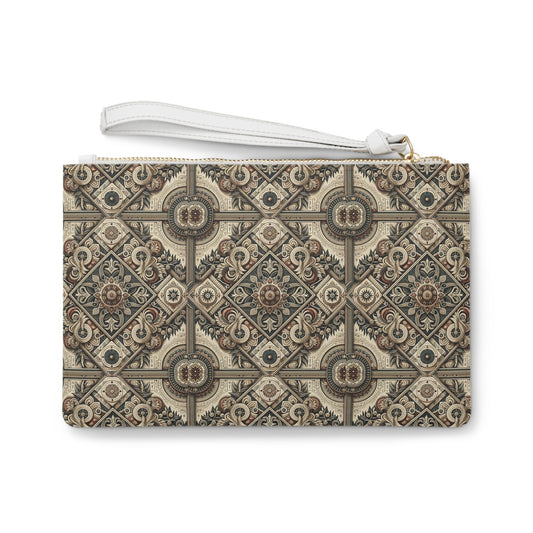 Graphic Workwear Capsule Artisanal Workwear Fusion Clutch Bag - 8404 Design-61