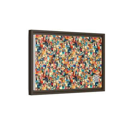 Digital Artistic Expression Artistic Streetwear Matte Canvas, Framed (multi-Color) - 8404 Design-46 B