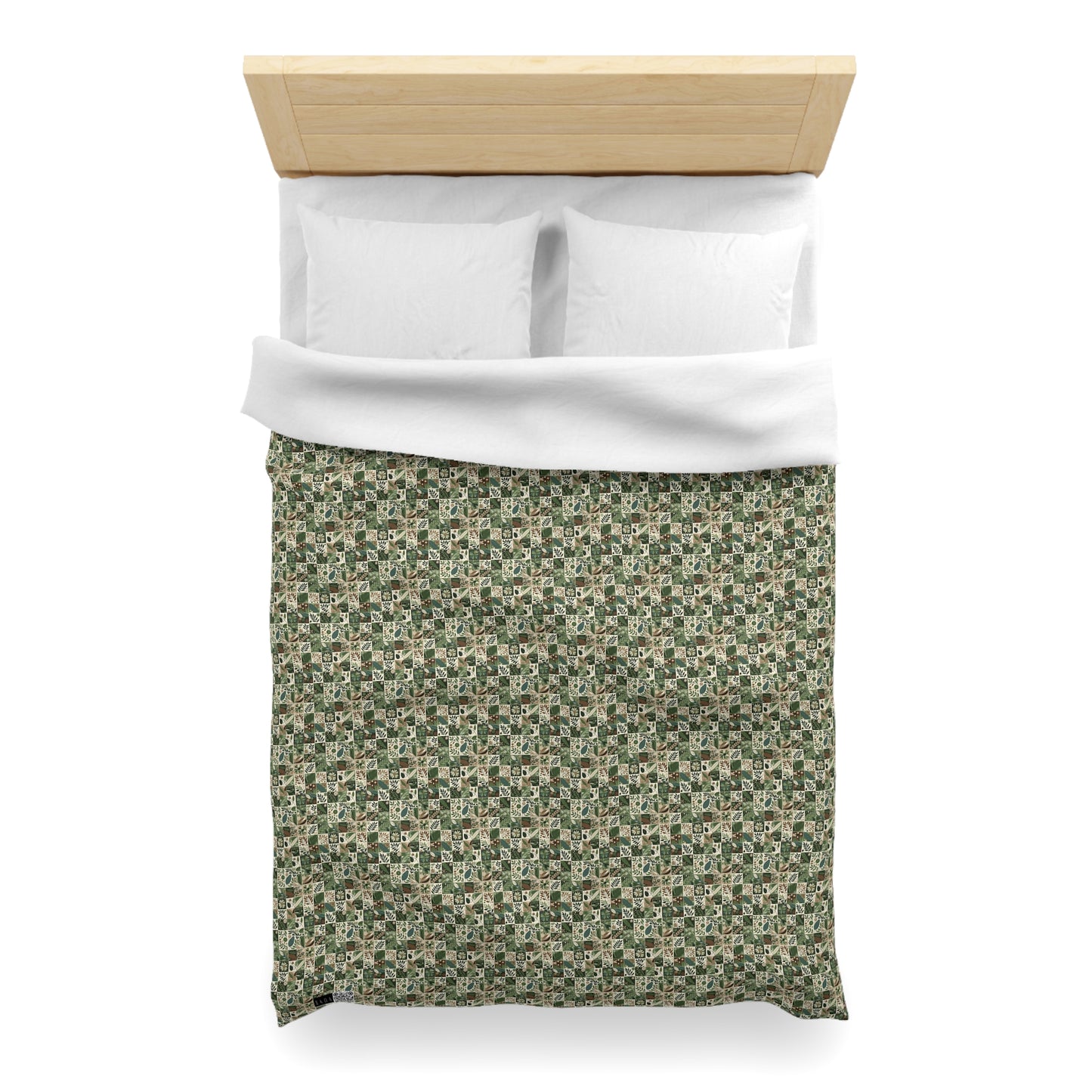 Streetwear Sustainability Environmentally Conscious Streetwear with a Natural Aesthetic Microfiber Duvet Cover - 8404 Design-57