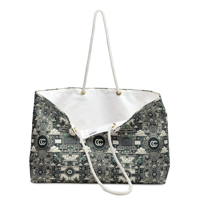 Cyber Garden Party Tech Garden Extravaganza Weekender Bag - 8404 Design-54