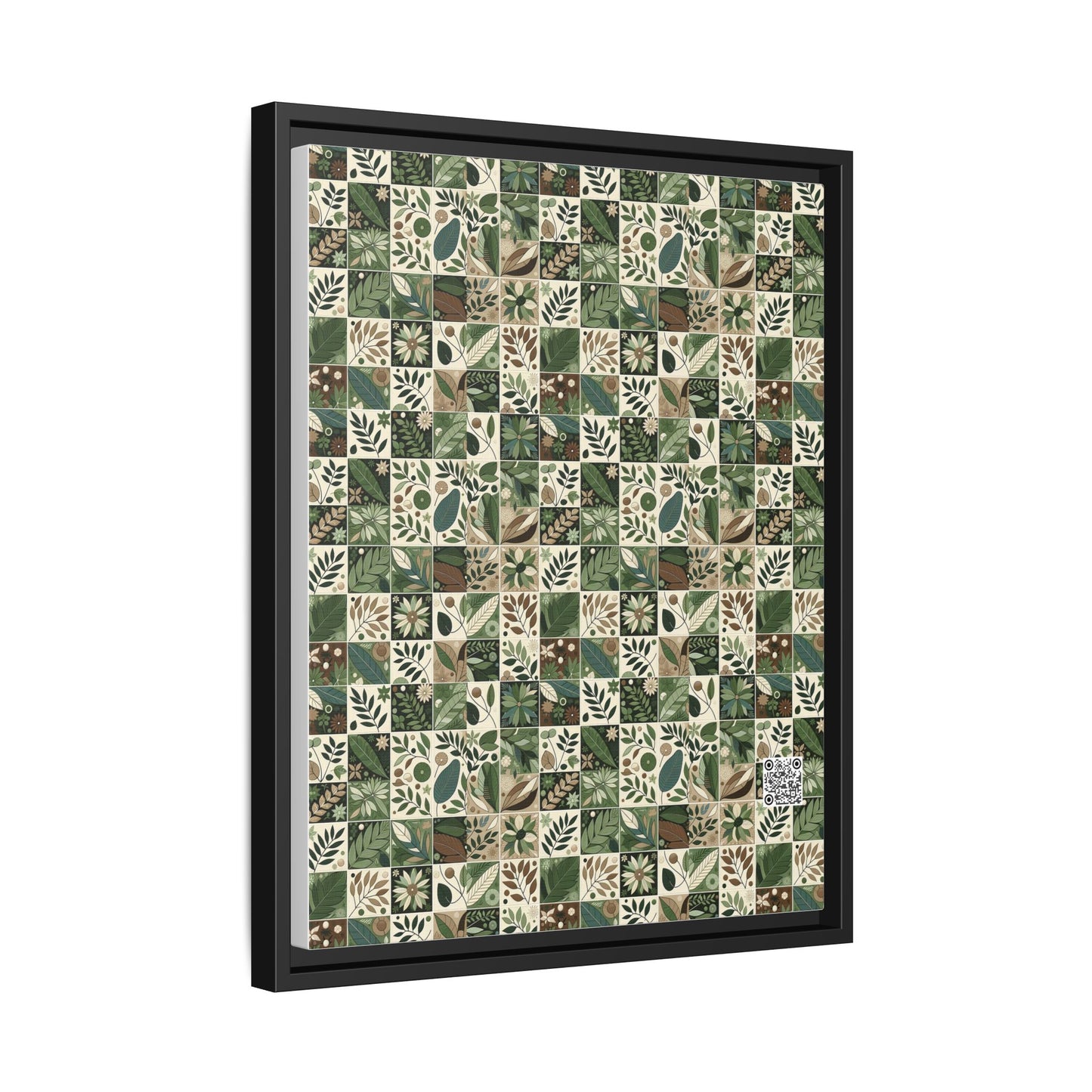 Streetwear Sustainability Environmentally Conscious Streetwear with a Natural Aesthetic Matte Canvas, Framed (multi-color) - 8404 Design-57 A