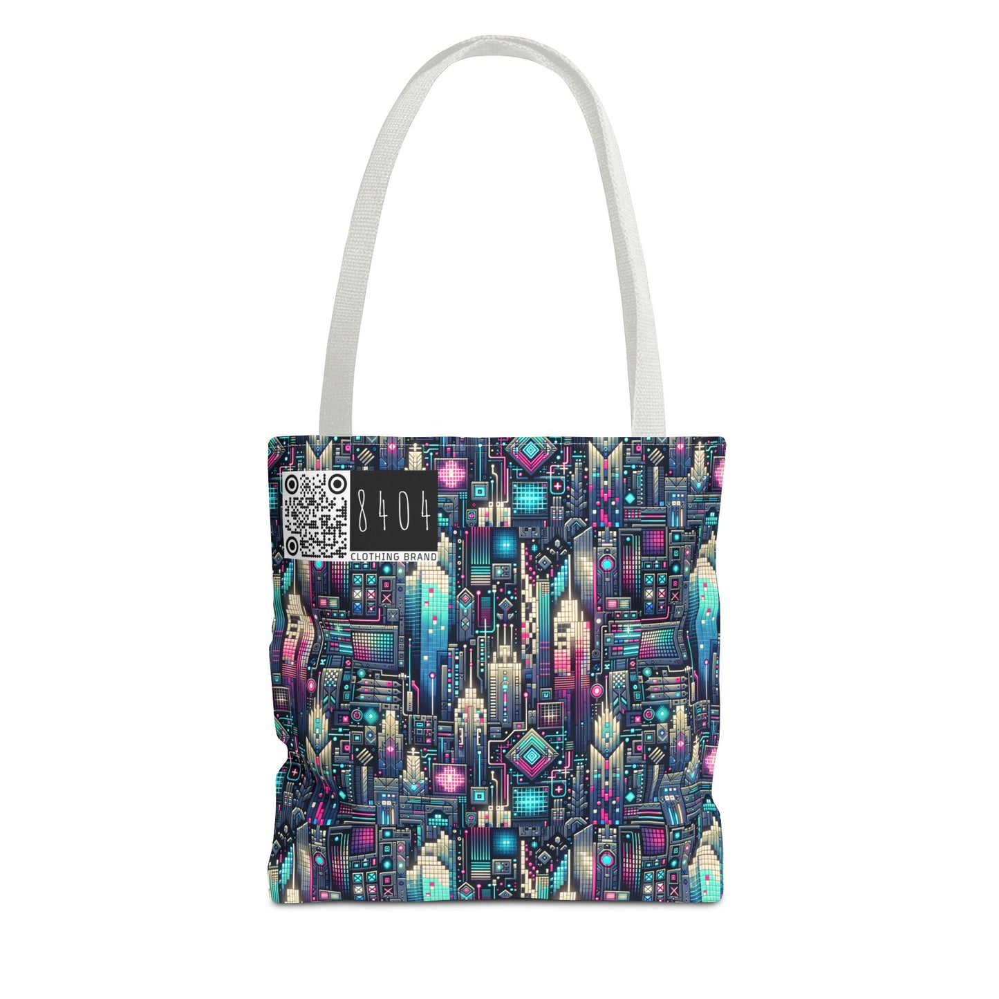 Digital Renaissance Tech-Forward Maximalism Tote Bag - 8404 Design-56