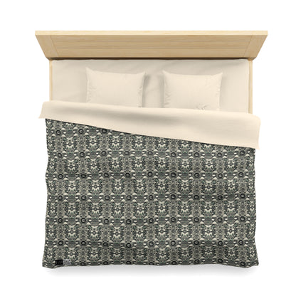Cyber Garden Party Tech Garden Extravaganza Microfiber Duvet Cover - 8404 Design-54