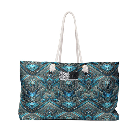 Tech-Infused Futurism Sleek Tech Edge Weekender Bag - 8404 Design-49