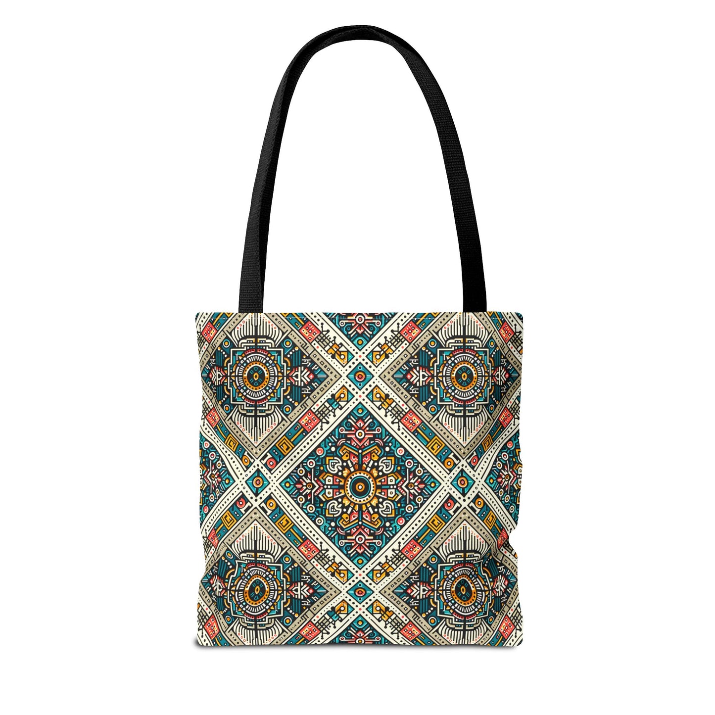 Cultural Fusion Tech Blend of Cultural Heritage With Tech-Inspired Elements Tote Bag - 8404 Design-64