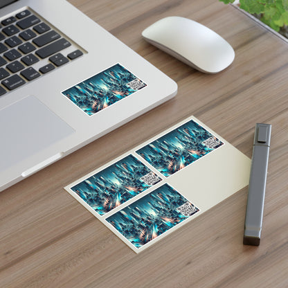 Digital Motion Futuristic Tech Sticker Sheets - 8404 Design-68