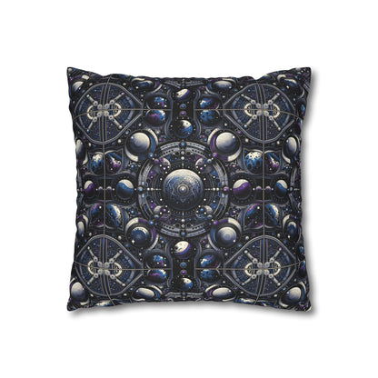 Tech Astronaut Tech-Forward Streetwear Meets Space Exploration Spun Polyester Square Pillowcase - 8404 Design-46