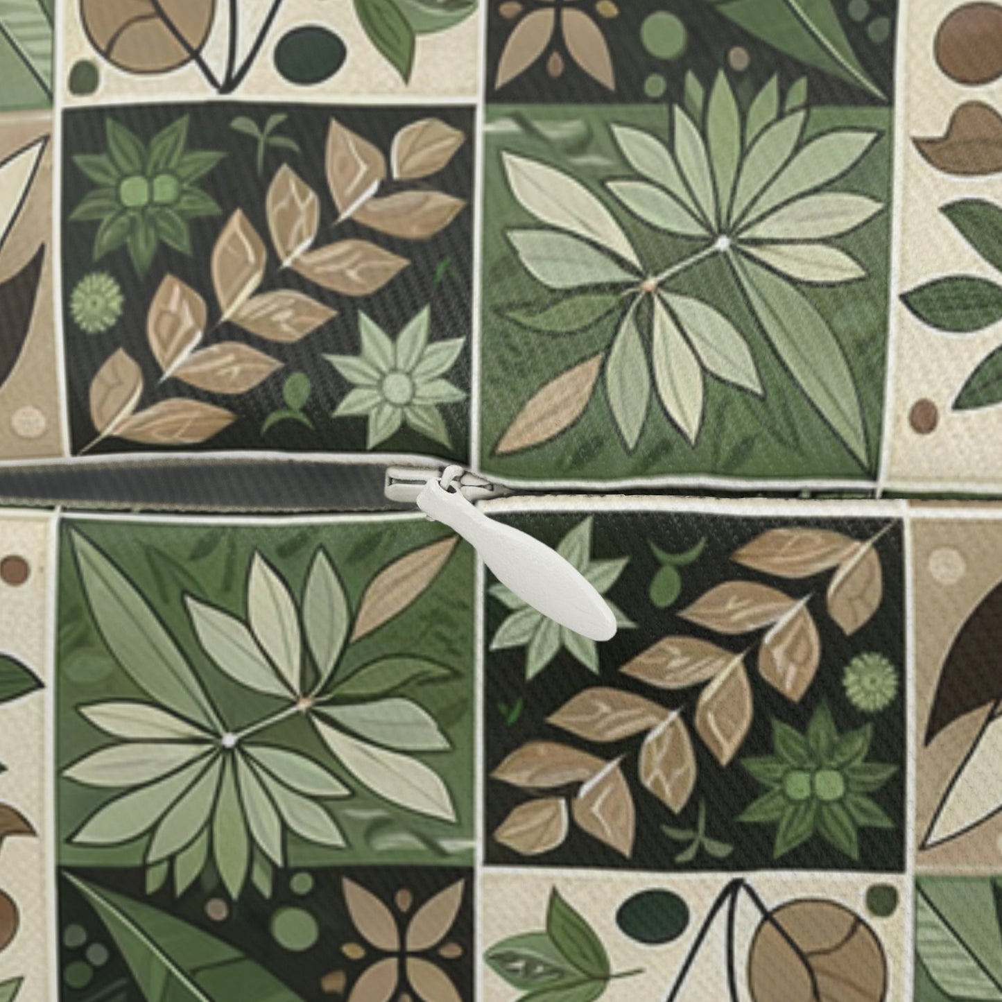 Streetwear Sustainability Environmentally Conscious Streetwear with a Natural Aesthetic Spun Polyester Lumbar Pillow - 8404 Design-57 B