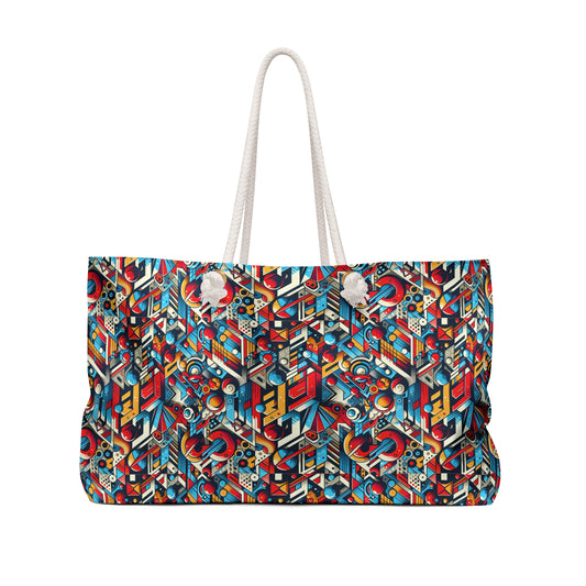 Neo-Traditional Street Art Modern Street Art Fusion Weekender Bag - 8404 Design-67