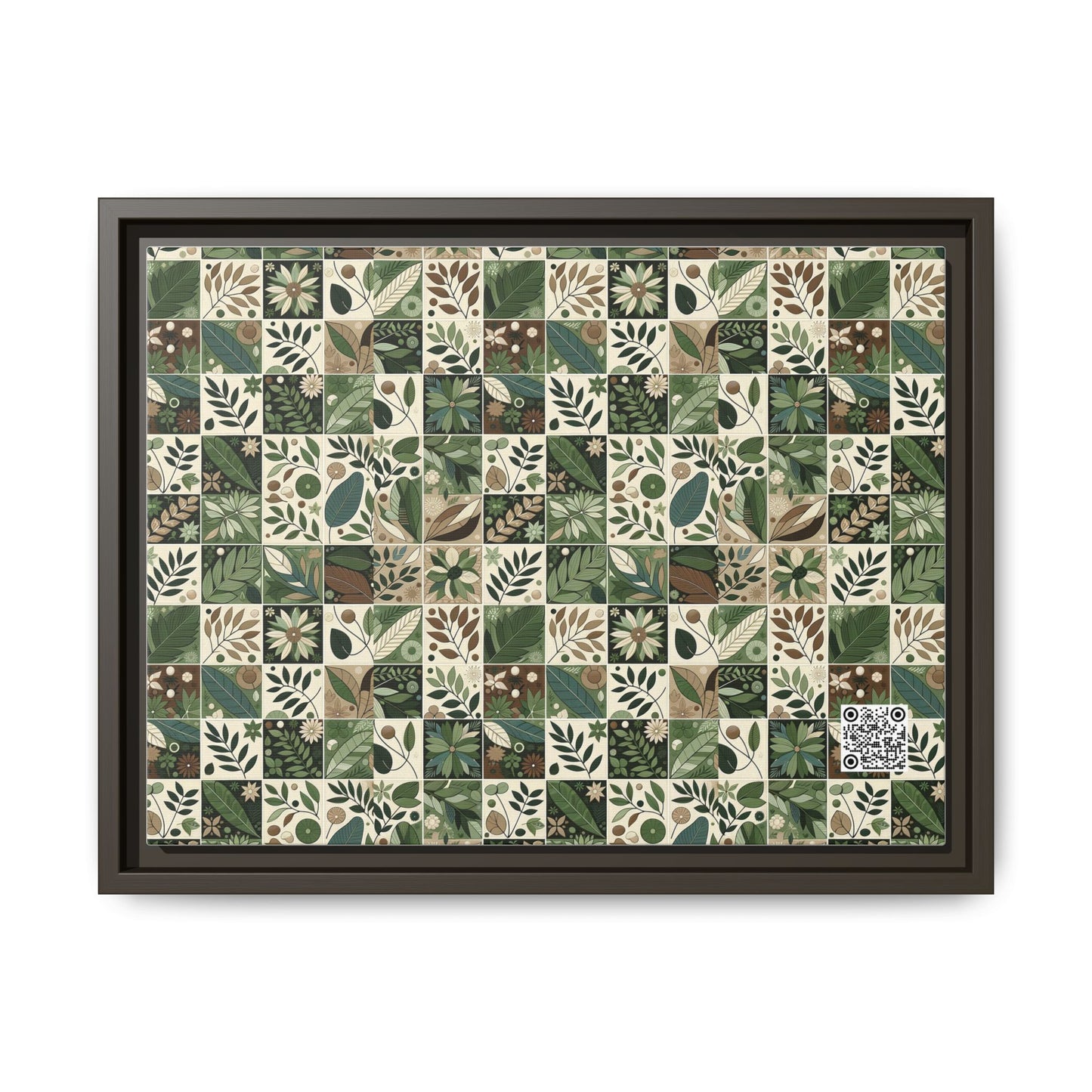 Streetwear Sustainability Environmentally Conscious Streetwear with a Natural Aesthetic Matte Canvas, Framed (multi-color) - 8404 Design-57 A