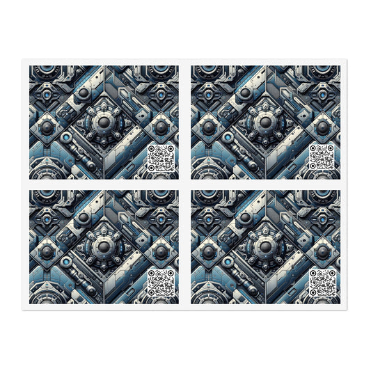 Tech Utility Fusion Tech-Forward Utility With a Futuristic Edge Sticker Sheets - 8404 Design-43