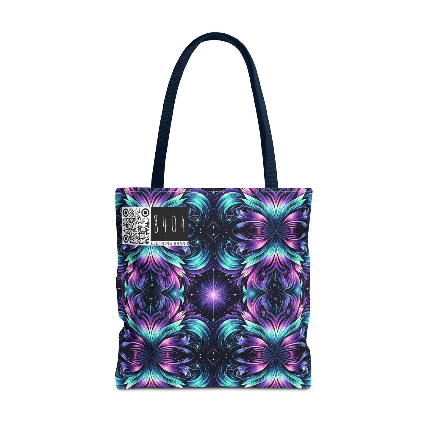 Iridescent Dream Futuristic Tech Tote Bag - 8404 Design-60