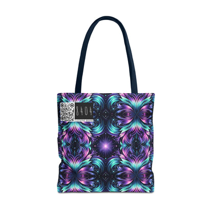 Iridescent Dream Futuristic Tech Tote Bag - 8404 Design-60