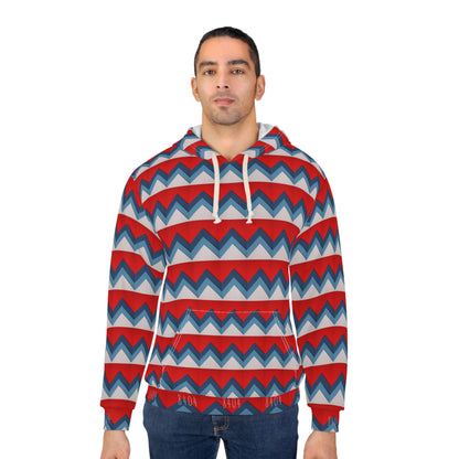 8404's Unisex Adult "chevrons" Fashion Pullover Hoodie