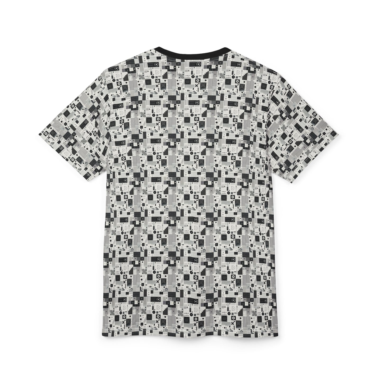 Digital Minimalism Minimalist Tech Unisex Cut & Sew Tee - 8404 Design-50