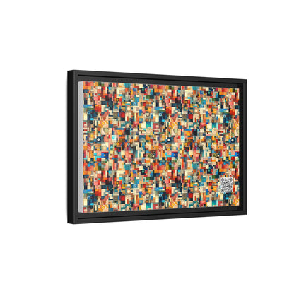Digital Artistic Expression Artistic Streetwear Matte Canvas, Framed (multi-Color) - 8404 Design-46 B