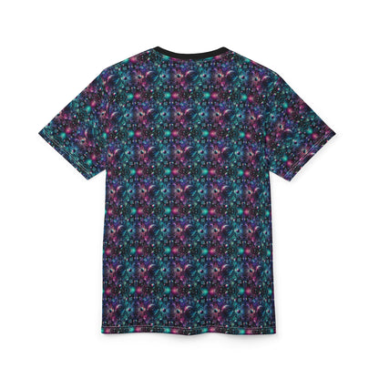 Galactic Hues Tech-forward cosmic fusion Unisex Cut & Sew Tee - 8404 Design-59