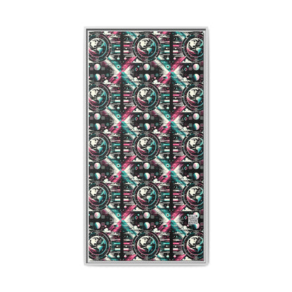 Digital Artistry Digital-native Streetwear Matte Canvas, Framed (multi-color) - 8404 Design-62 B