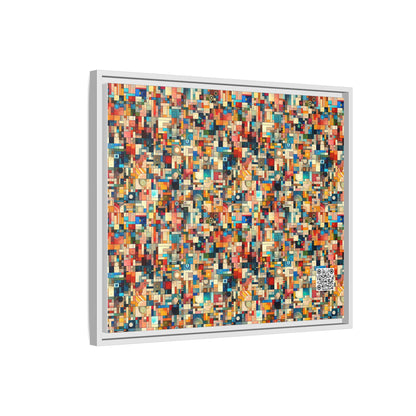 Digital Artistic Expression Artistic Streetwear Matte Canvas, Framed (multi-Color) - 8404 Design-46 B