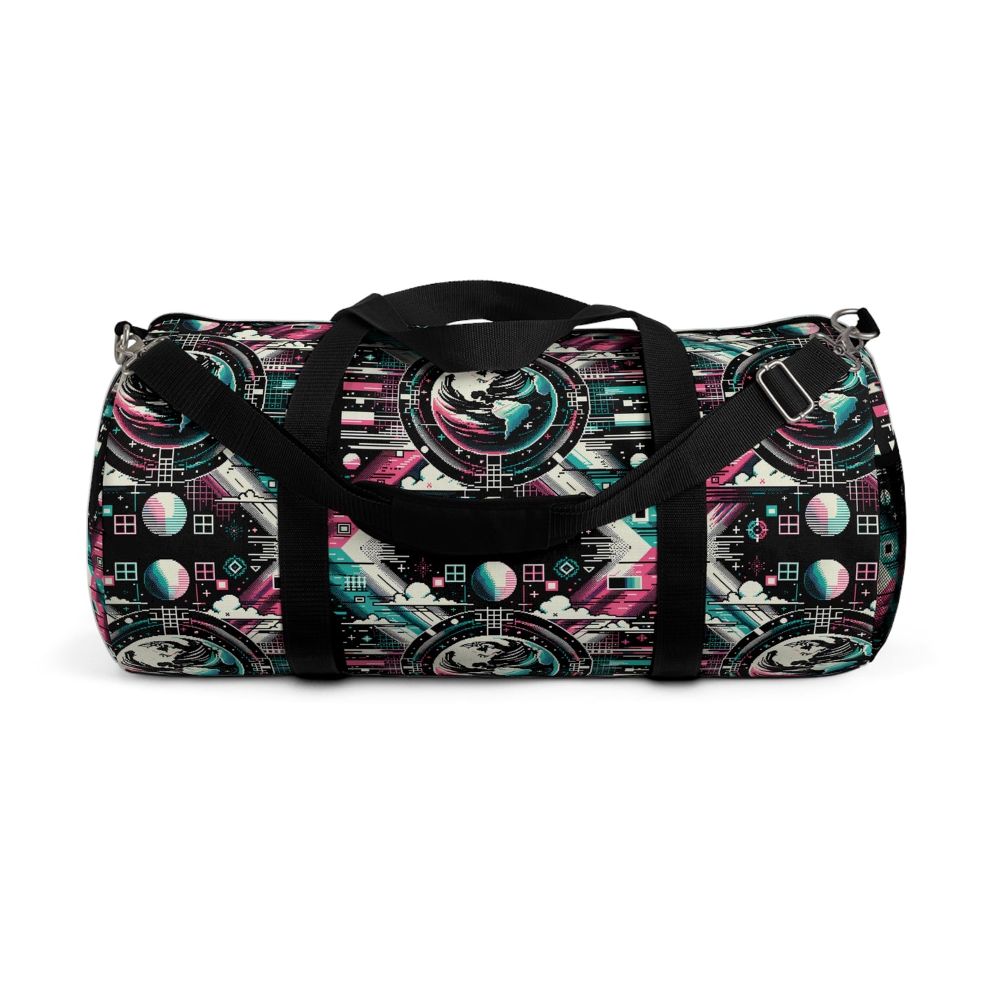 Digital Artistry Digital-native Streetwear Duffel Bag - 8404 Design-62