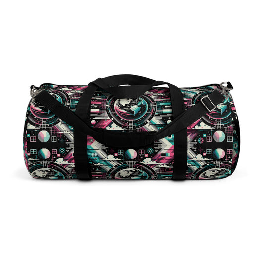 Digital Artistry Digital-native Streetwear Duffel Bag - 8404 Design-62