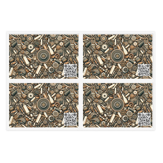 Graphic Workwear Capsule Artisanal Workwear Fusion Sticker Sheets - 8404 Design-57