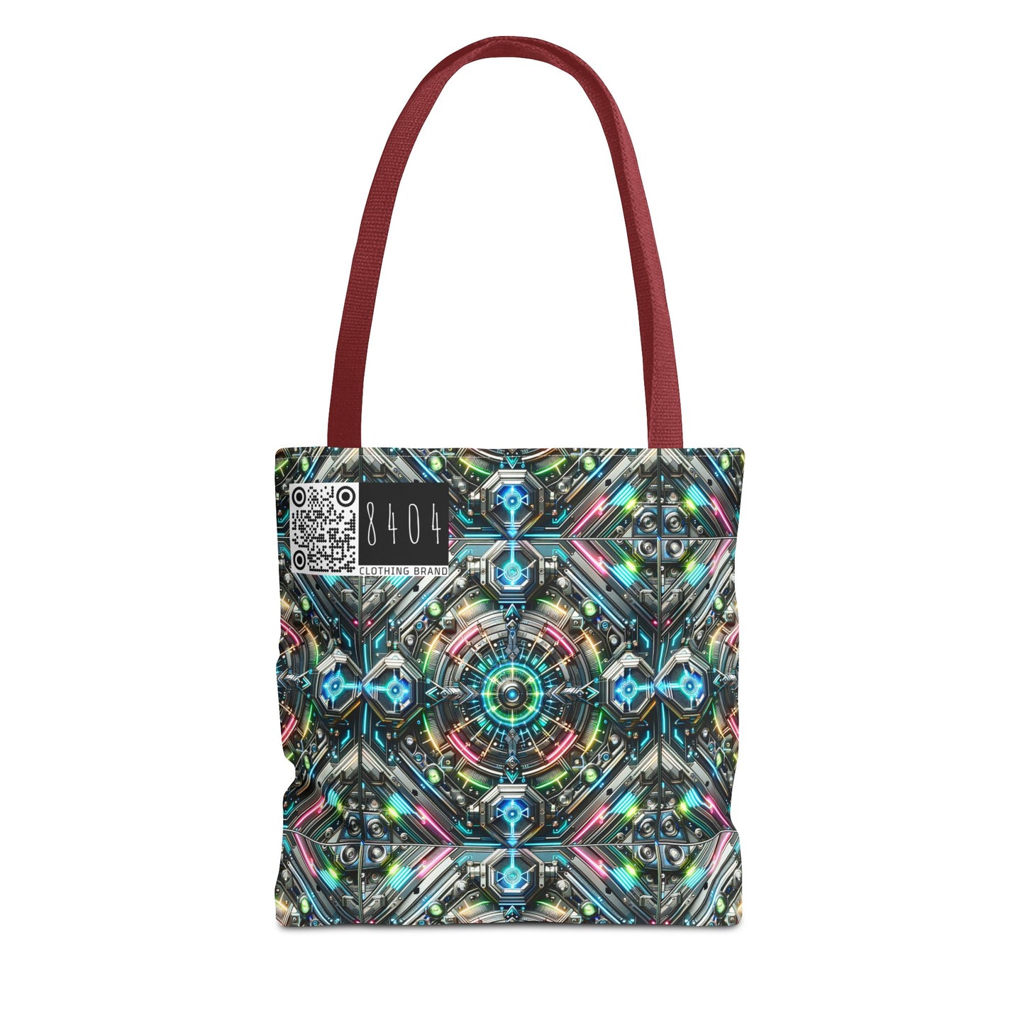 Tech-Infused Futurism Futuristic Tech Tote Bag - 8404 Design-53