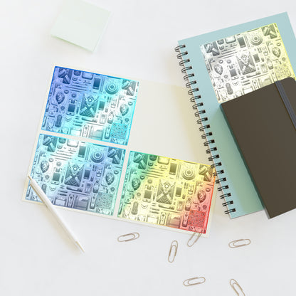 Tech Utility Gear Tech-Forward Minimalism Sticker Sheets - 8404 Design-39