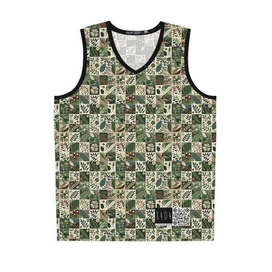 Streetwear Sustainability Environmentally Conscious Streetwear with a Natural Aesthetic Basketball Jersey - 8404 Design-57