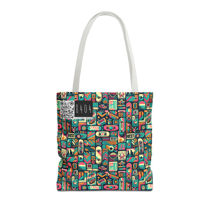 Skate Culture Revival Urban Retro Cool Tote Bag - 8404 Design-61