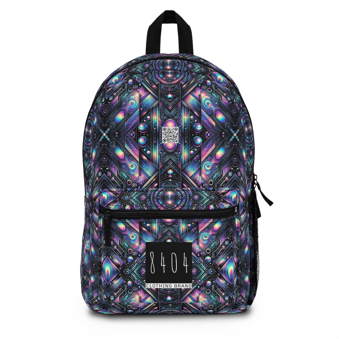 Galactic Hues Tech-Forward Cosmic Fusion Backpack - 8404 Design-58