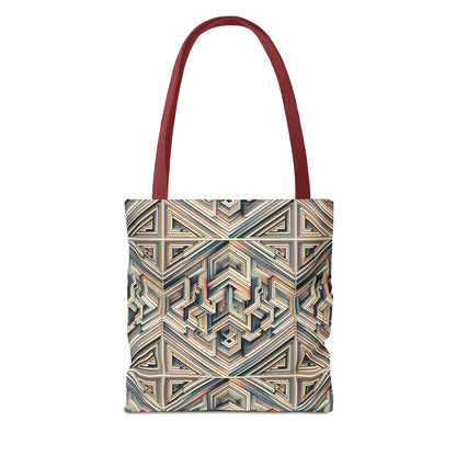 Tech Illusion Graphics Futuristic Artistry Tote Bag - 8404 Design-52